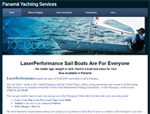 Tablet Screenshot of panama-yachting-services.com